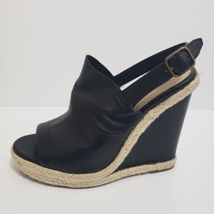 Steve Madden Slingback Wedge Sandal - Size 7